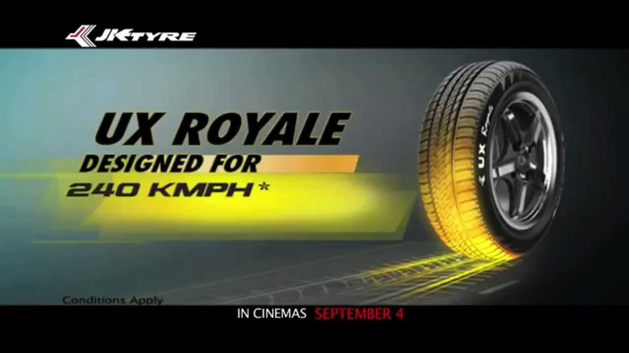 UX Royale tyre for sedan cars - JK Tyre