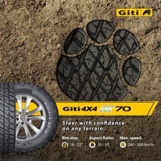 265/65R17 GITI AT70 4X4 112T LETRAS BRANCAS