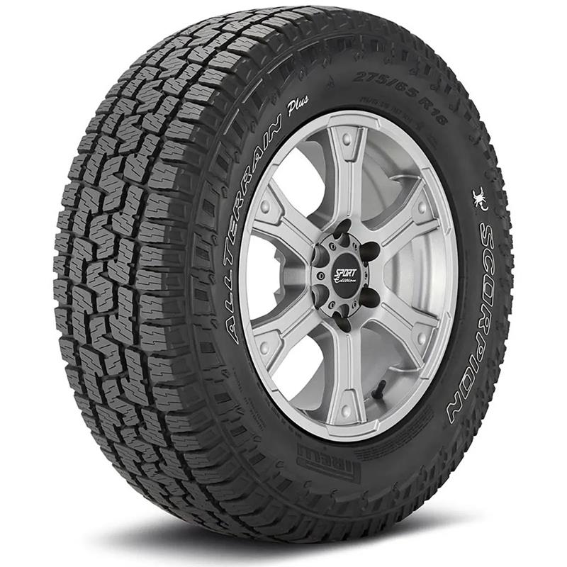 265/60R18 PIRELLI SCORPION A/T PLUS WL 110H LETRA BRANCA - PneusBH®