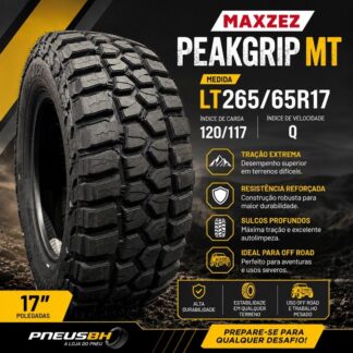 265/65R17 MAXZEZ PEAKGRIP MT 120/117Q MISTO