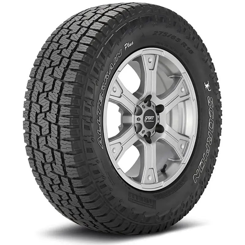 265/60R18 PIRELLI SCORPION A/T PLUS WL 110H LETRA BRANCA - PneusBH®